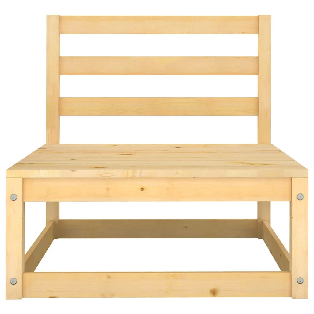 Set Salotto Giardino 8 pz Cuscini Antracite Legno Massello Pino 3083817
