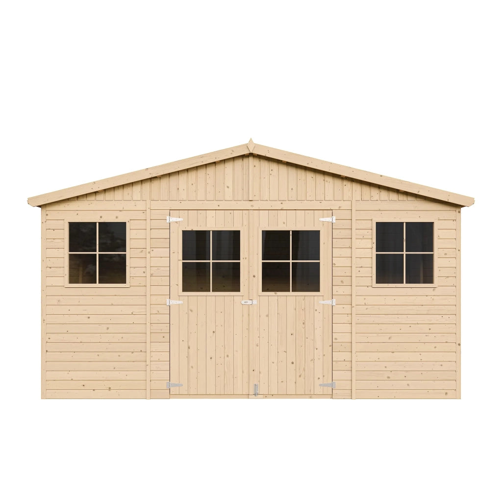 Casa da giardino in legno - 12 m?² - TIMBELA M331+M331G