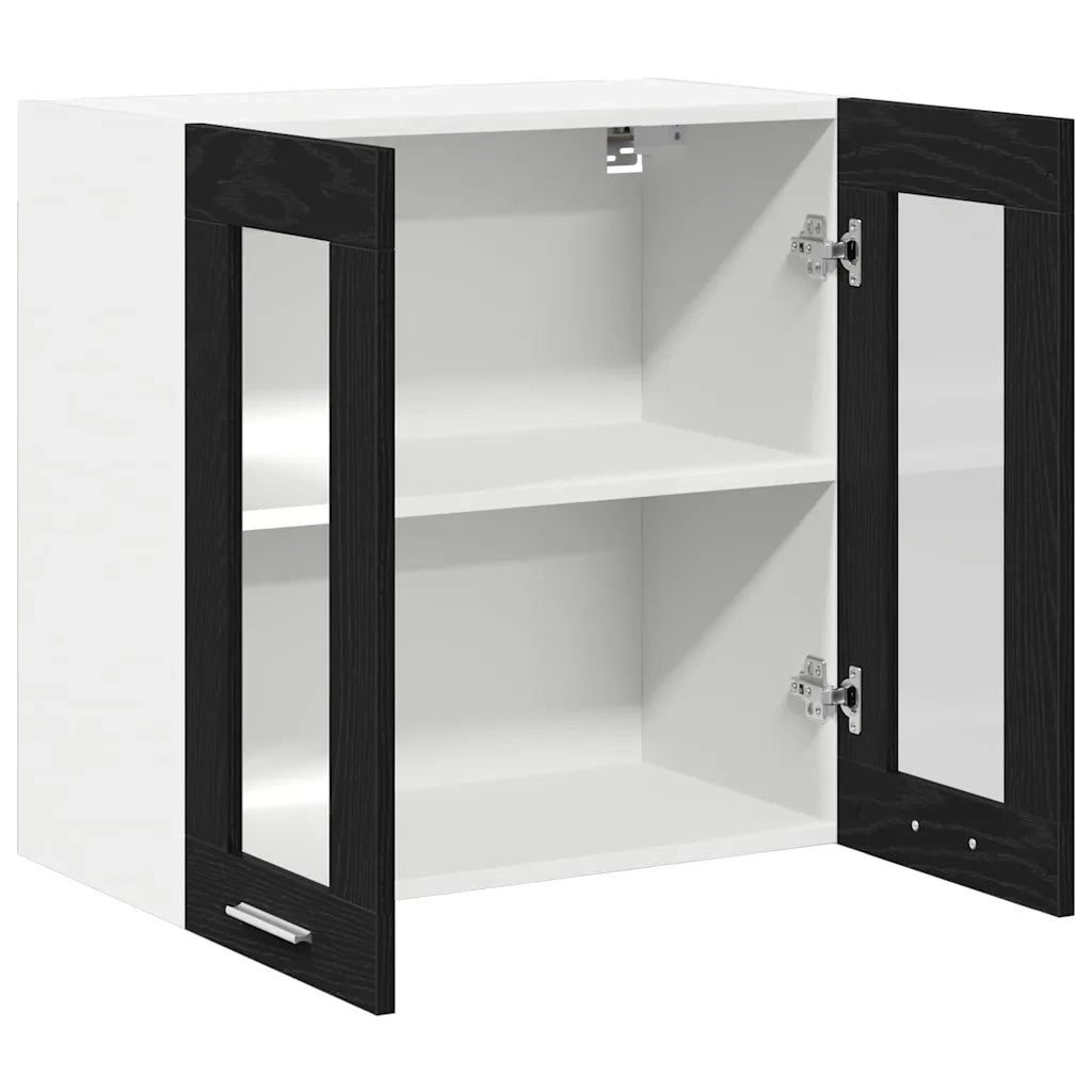 Armadio pensile Rovere Nero 60 x 31 x 60 cm Legno multistrato 863152