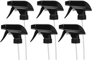 Set di 6 Spruzzatori per Flessi da 8oz/16oz - Neri - Per Giardinaggio