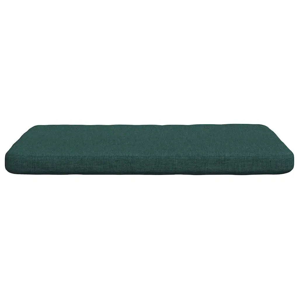 Cuscini per Seduta 4 pcs Verde Scuro 40 x 40 x 3 cm Tessuto