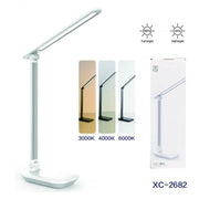 Trade Shop - Lampada Led Ricaricabile Da Tavolo Scrivania Touch Braccio Pieghevole Dt-2682 -