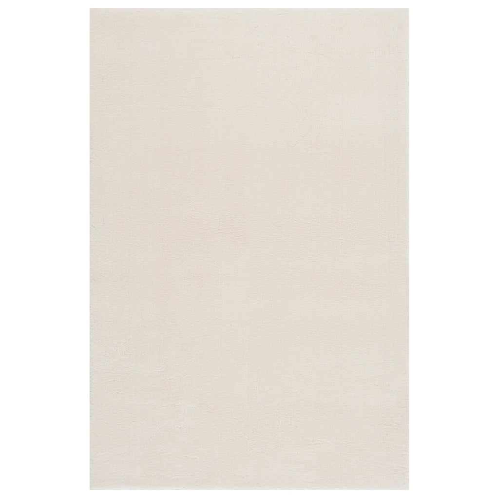 Tappeto Shaggy Crema/Bianco 240x340 cm in Poliestere 353833