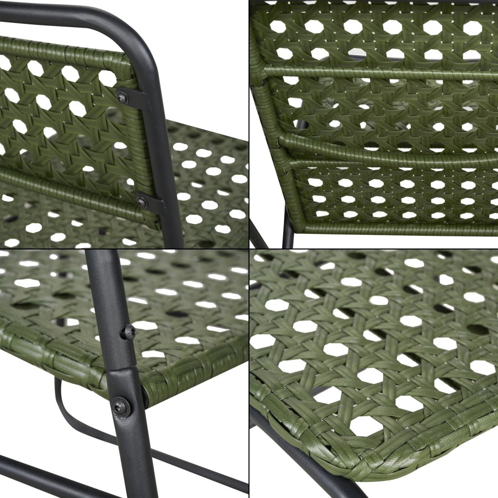 Set da Bistrot Brienza Tavolino e 2 Sedie - Verde casa.pro