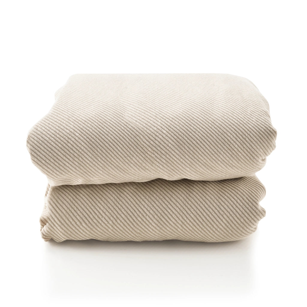 [neu.haus] Copridivano - Fodera per divani color sabbia divani con la larghezza di 120-190 cm fodera elastico