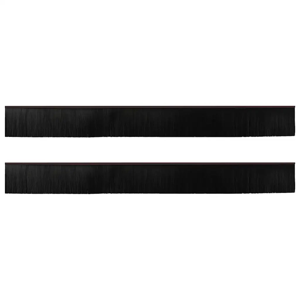 Spazzole per porte a vite 2 pz Marrone 100 cm CFW4291182