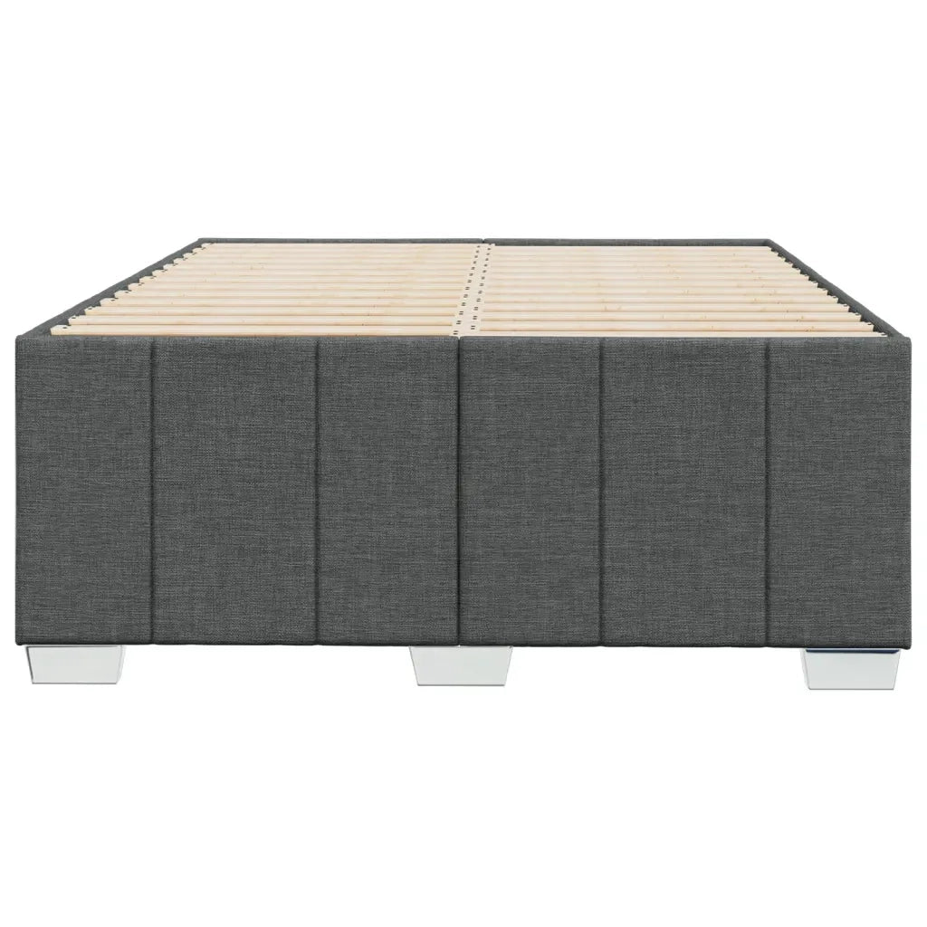 Giroletto senza Materasso Grigio Scuro 120x200 cm Tessuto 3284826