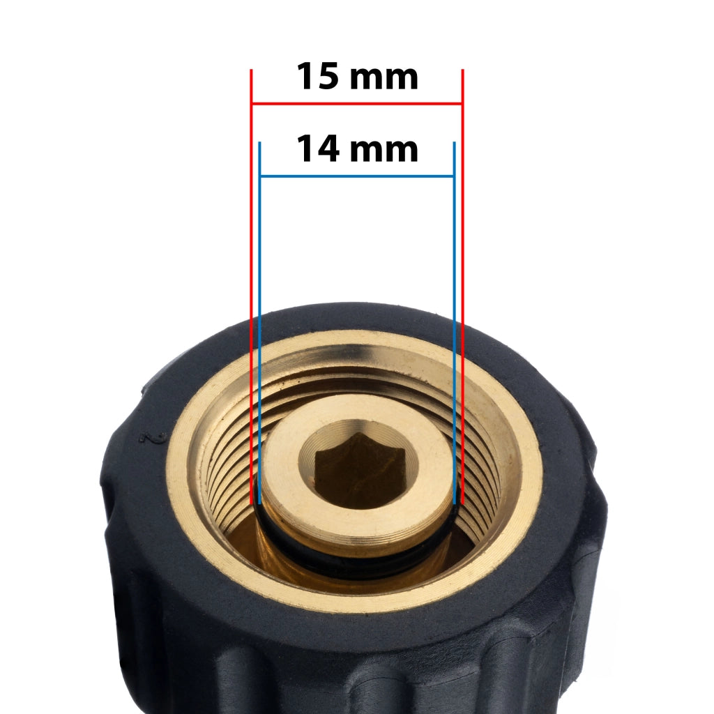 Adattatore M22 per Accessori con Attacco Rapido 1/4" – Compatibile con Idropulitrici Kärcher