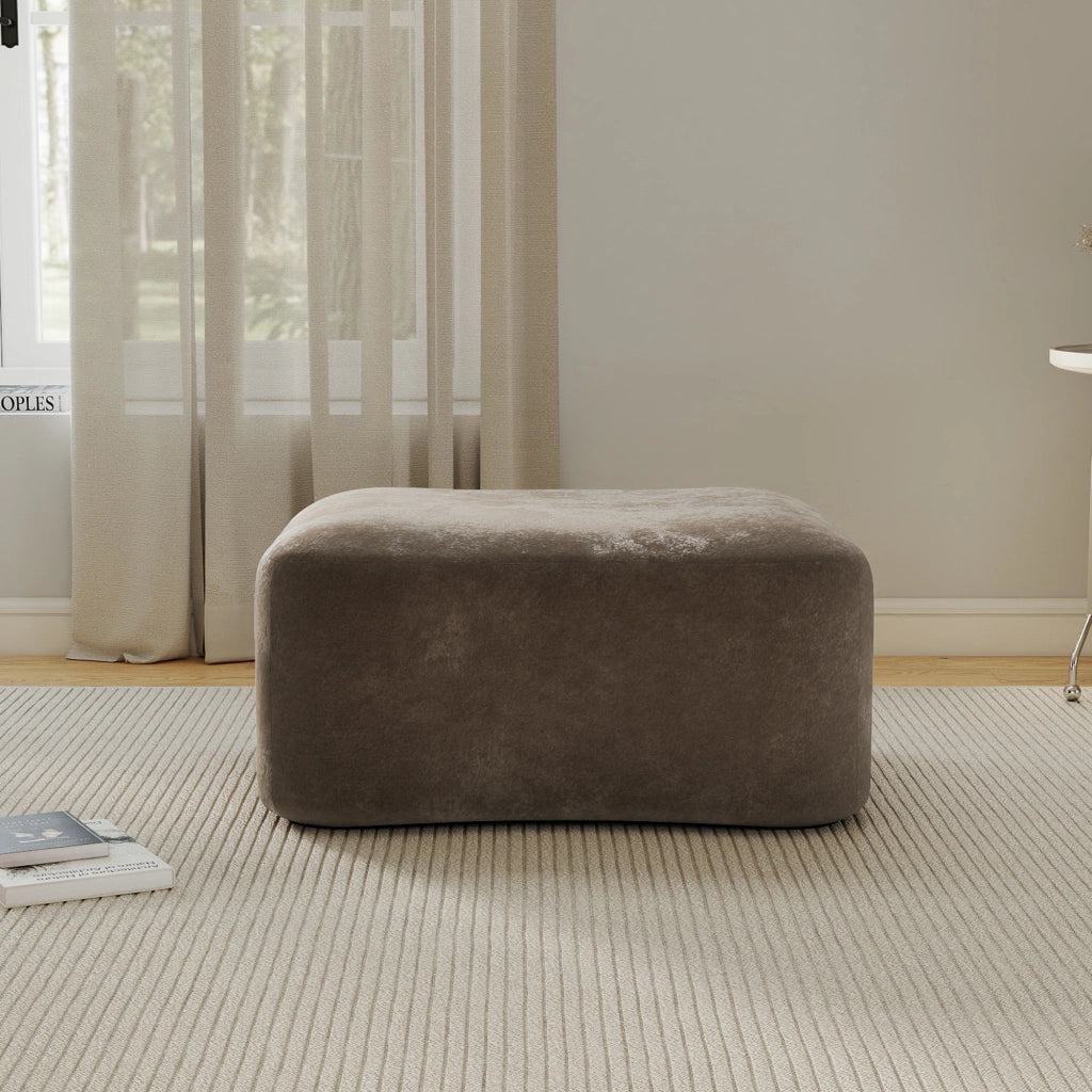 DIVANO MODULARE In Velluto 24 x 24 x 80 cm Marrone