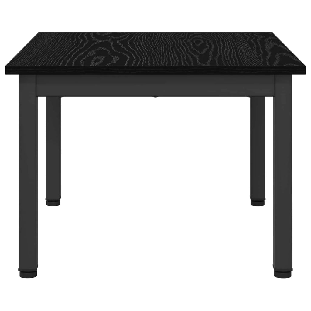 Tavolino da salotto Rovere Nero 60 x 50 x 36 cm