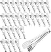 Set di 30 Servette in Acciaio Inox da 22,5 cm per Pane, Torta, Forni e Barbecue.