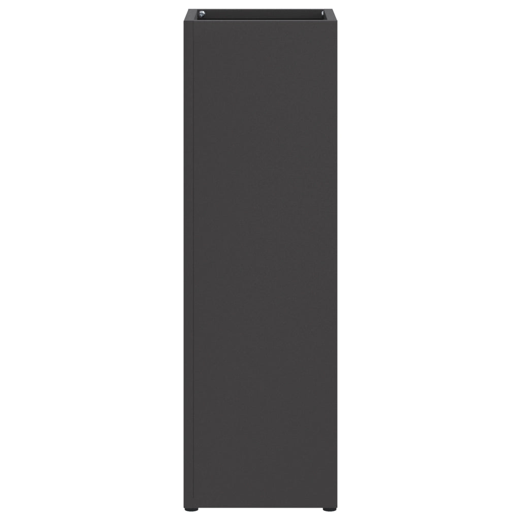Portaombrelli Nero Metallo Compatto Minimalista Portaombrelli