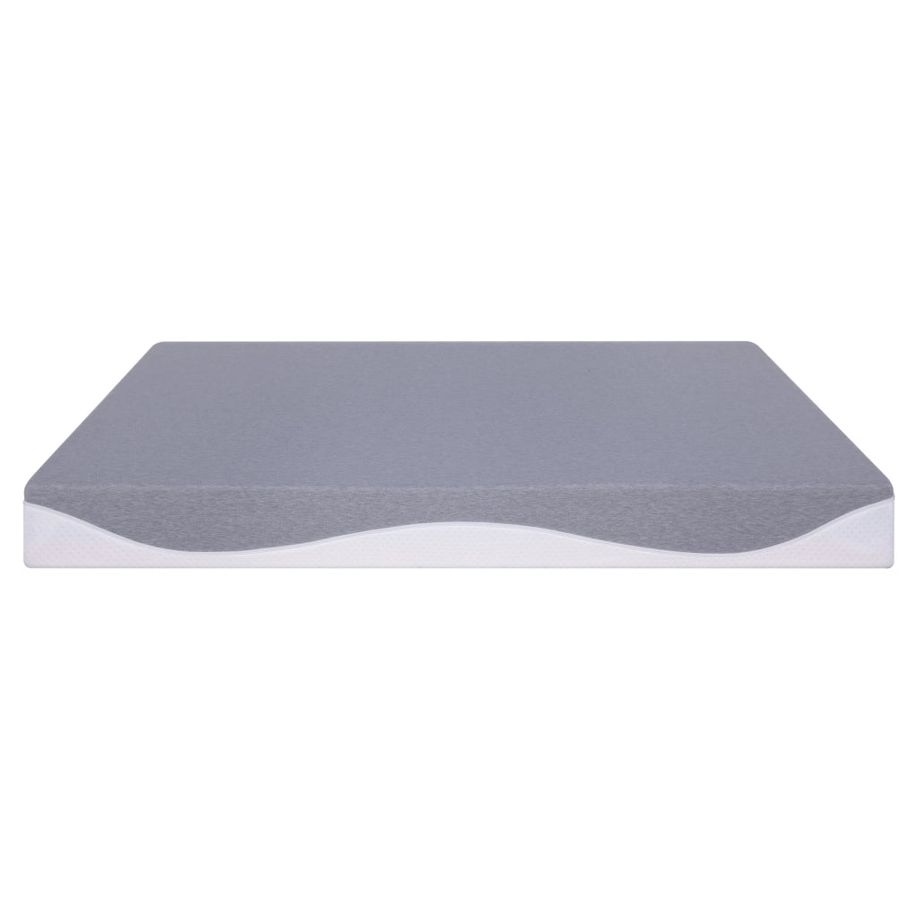Materasso in Schiuma 160x200 cm ¨C MINIMAL ¨C Grigio e Bianco, H3/H4, Fodera Sfoderabile, Oeko-TEX