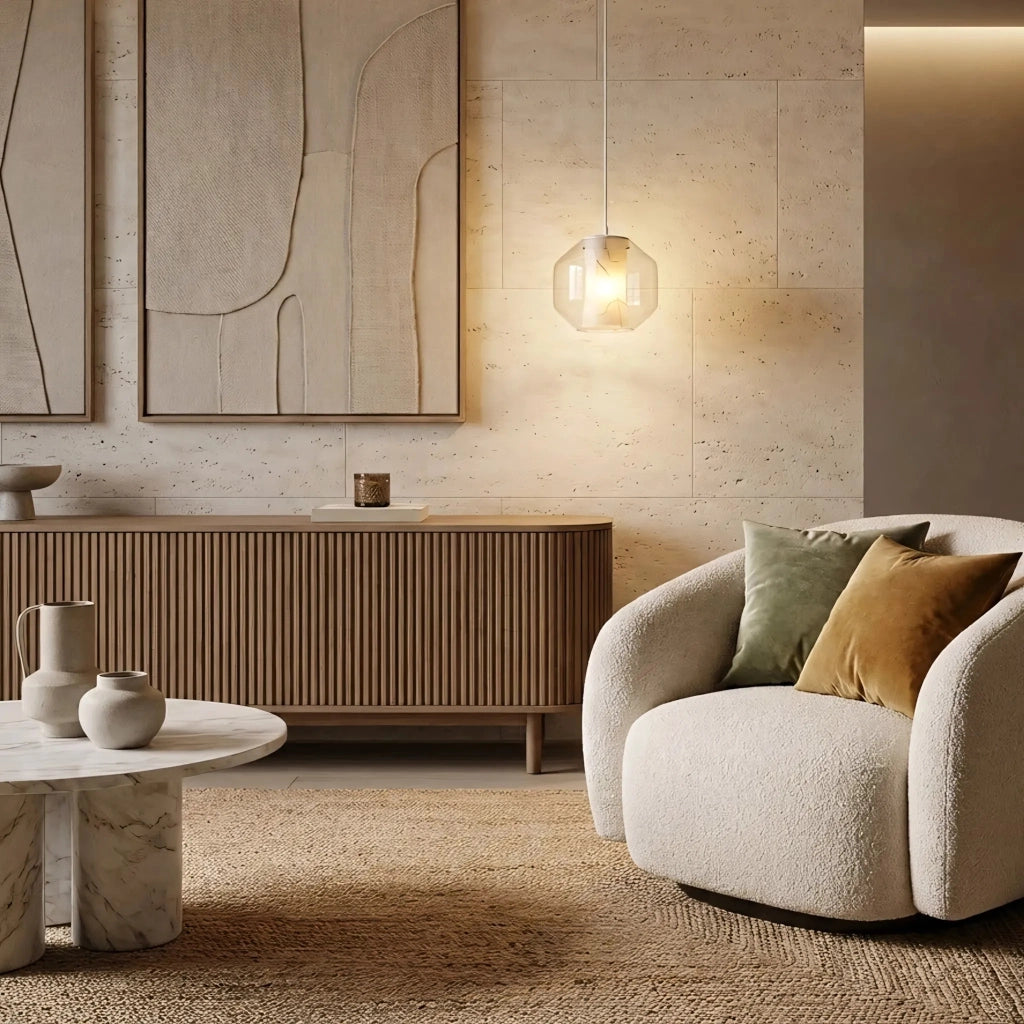 Lampada White Marble APP908-1CP