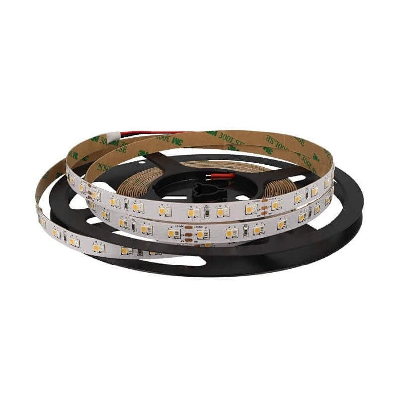 24V Bobina Striscia Striscia LED Rossa per Macelleria Banco Carni 20W/M 700 SMD 2835 5 Metri
