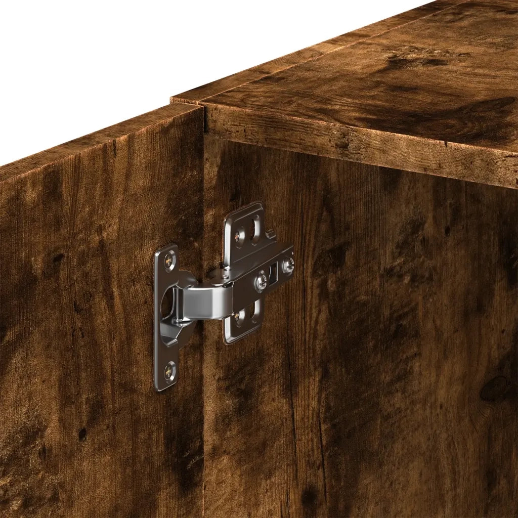 Mobile Sottile Rovere Fumo 40x42,5x225 cm in Truciolato 3281277