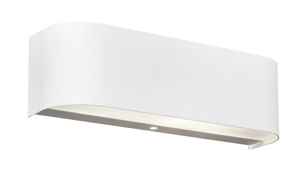 ADRIANO APPLIQUE LED 6,2 W 620 lm, 3.000 K FASCIA ALLUMINIO BIANCO 30X6CM