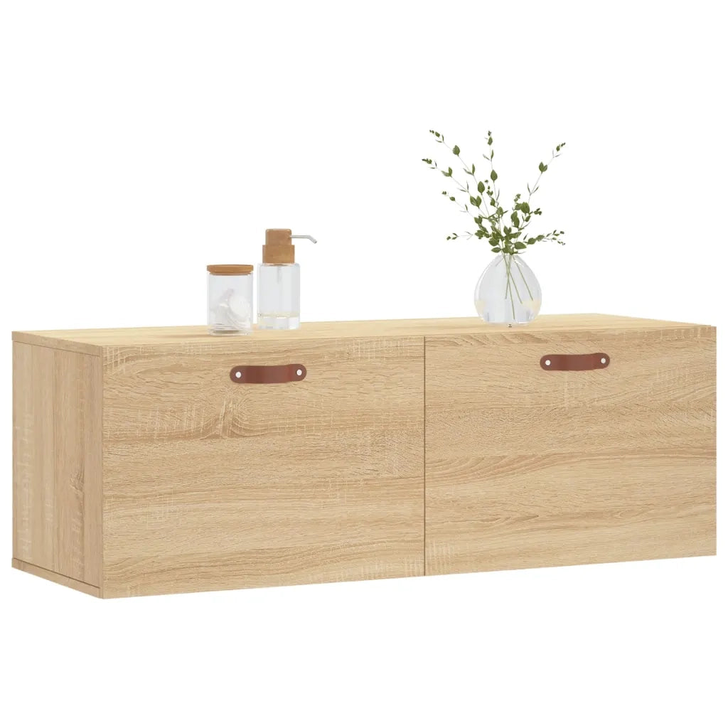 Mobile a Parete Rovere Sonoma 100x36,5x35 cm Legno Multistrato 830111