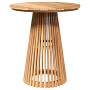 Tavolino da Giardino | Tavolo laterale Marrone 70 x 70 x 75 cm Legno di teak solido