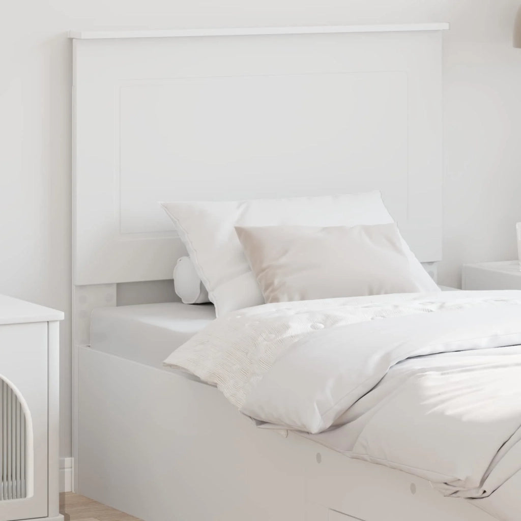 Testiera Bianco 100 cm Legno ingegnerizzato 887670