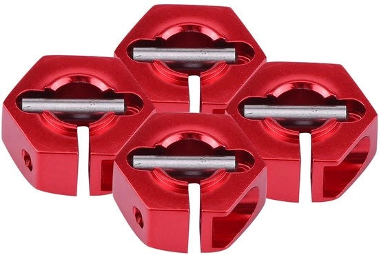 Adattatore Universale per Auto RC - 12mm/6mm - Lega di Alluminio - Accessorio di Upgrade - Duraturo e Facile da Installare - Adattatore per Ruote