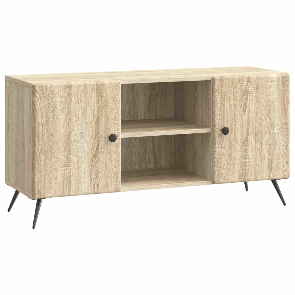 Mobile TV Rovere Sonoma 102 x 34,5 x 50 cm Legno ingegnerizzato