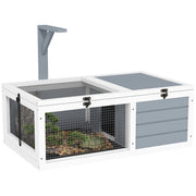 Gabbia per animali domestici ¨C zephmum ¨C grigio 81x48x31,5 cm