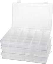 Set di archiviazione a 3 cassetti con 36 contenitori - cassetti di archiviazione di serie - contenitori di sorteggio per viti e accessori