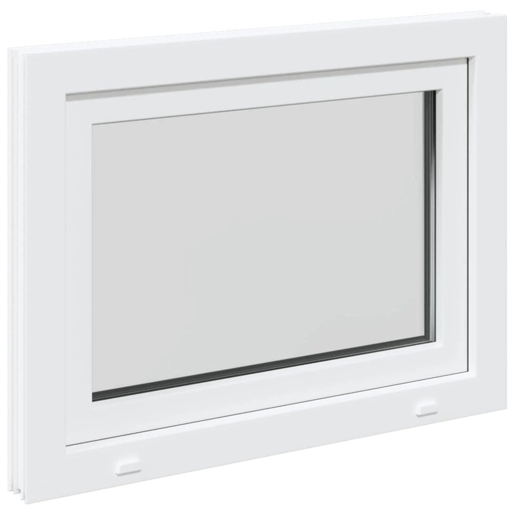 Finestra per Soffitta RISOR 80 x 50 cm PVC e Vetro Bianco CFW2345220