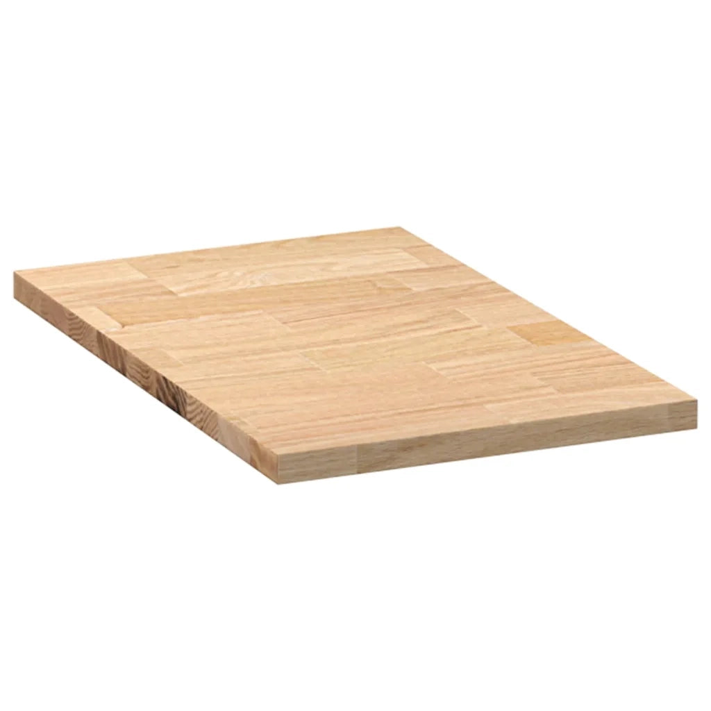 vidaXL Piano di Lavoro Cucina 40x63,5x2,7 cm Legno Massello Rovere