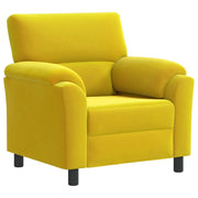 Divano Giallo 94 x 85 x 93 cm Velluto 42040814