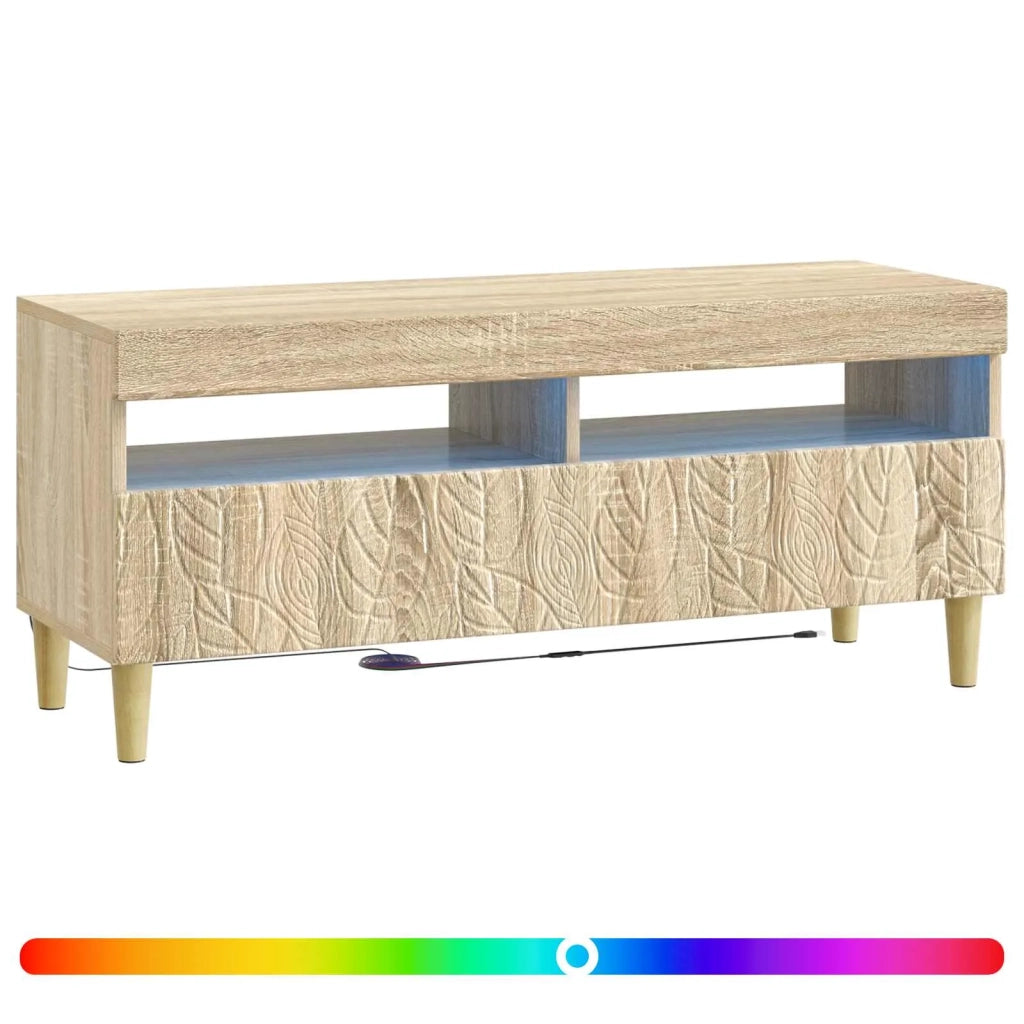 Mobile TV LED Rovere Sonoma Legno ingegnerizzato 897207