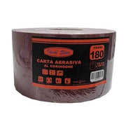 CARTA ABRASIVA IDEAL STAR grana 80 - rotolo mm 115x50mt - IDEAL STAR
