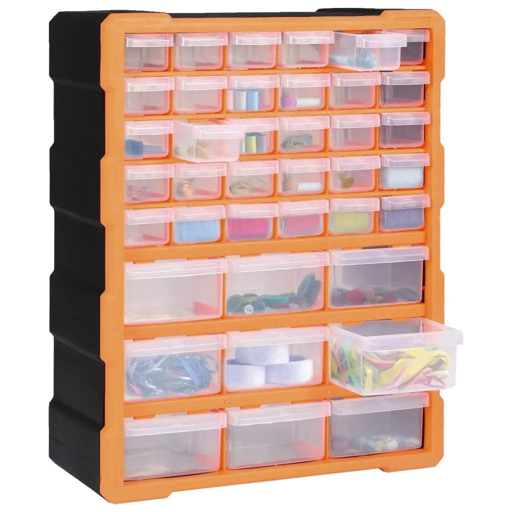 Mobile Contenitore con 39 Cassetti 38x16x47 cm CFW7584115