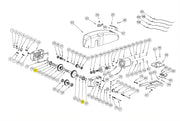 130004/1 CUSCINETTO 6005 ZZ BASIC BAZER RICAMBIO