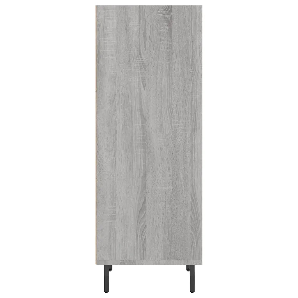 Credenza-Buffet-Armadio da cucina Grigio Sonoma 34,5x32,5x90 cm in Legno Multistrato 387233