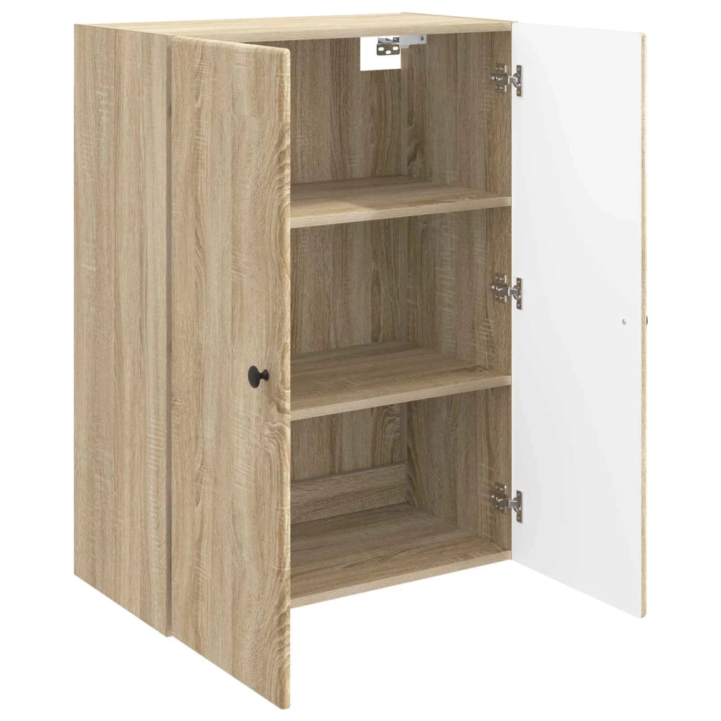Mobiletto a muro Rovere Sonoma 66 x 34,5 x 90 cm 899077