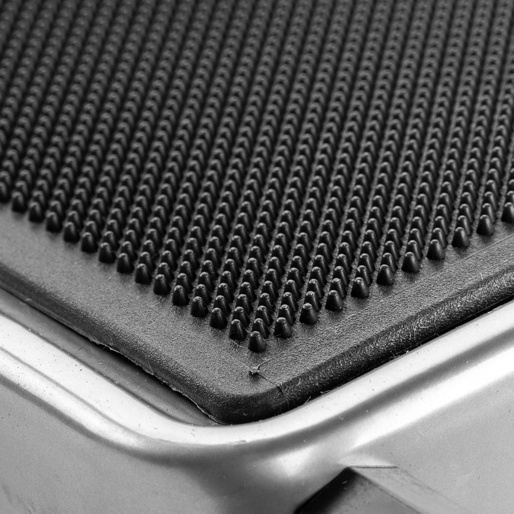 Scala in alluminio KADAX a 2 gradini, portata massima 150 kg, pieghevole, ideale per la casa.