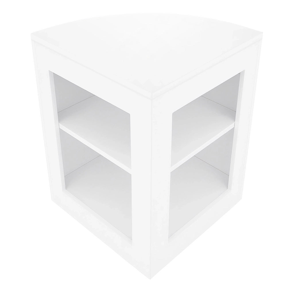 Set Banconi Adonis LED B900 C900 CM60 Bianco – MDF e Vetro