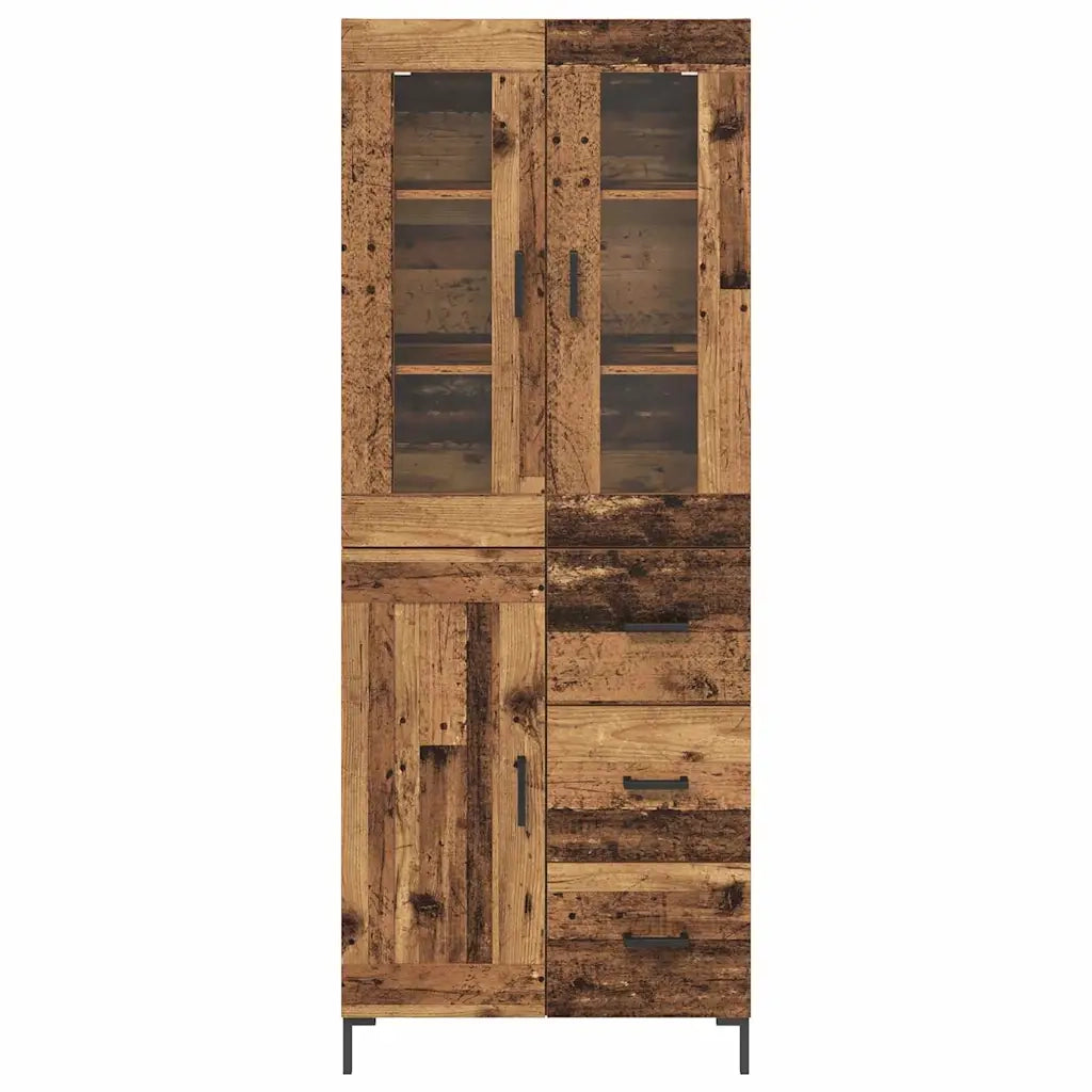 Credenza con cassetto 2 pcs Legno vecchio Legno multistrato 3415763