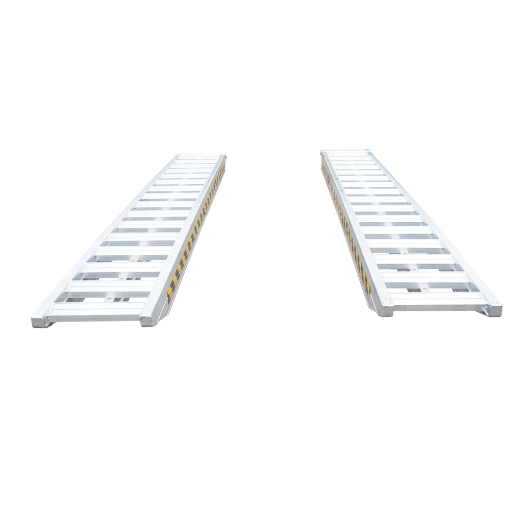 Set rampe di carico in alluminio - Portata 6T - Dimensioni 380 x 45 x 15 cm
