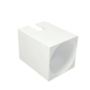 Cover Cubo Per Faretto Snodo Metallo Bianco