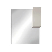 Miroir VITARIO – Bianco lucido design con spazio di conservazione – L80 x H110 x P18 cm