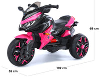 Moto Elettrica per Bambini 12V Tristar Rosa