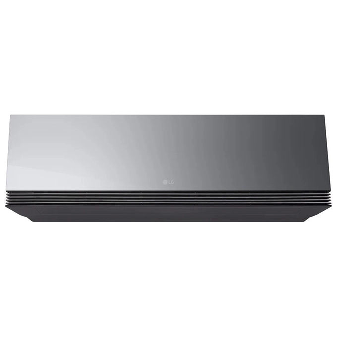 LG unita' interna climatizzatore Artcool Mirror, mono multi split, inverter, 2.5 kW, R32, Wi-Fi, A+++, nero, AA09SP.NS1