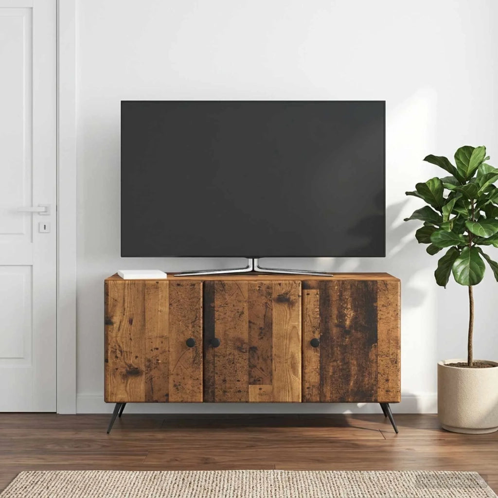 Mobile TV Legno antico 99 x 34,5 x 50 cm Legno ingegnerizzato 895643