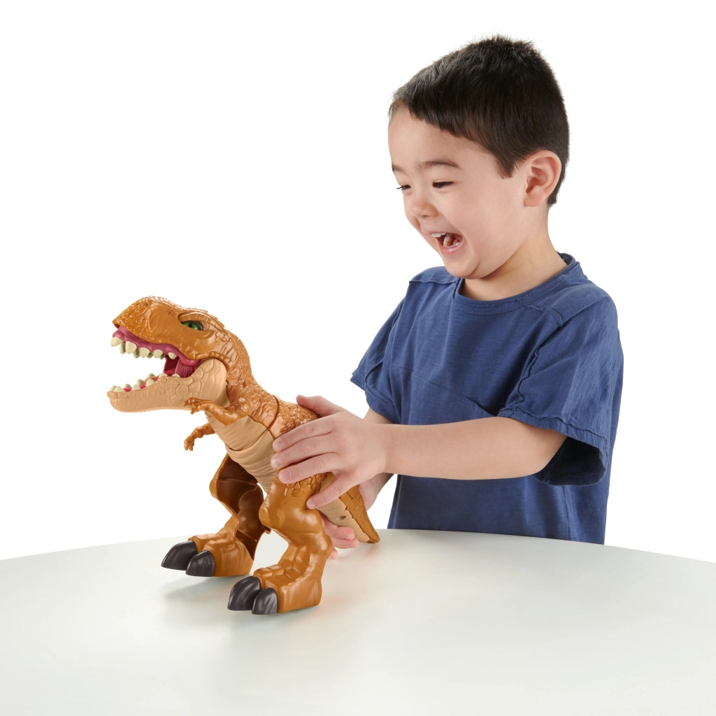 Fisher-Price, Imaginext-Imaginext Jurassic World Ferocissimo Dinosauro T-Rex, Giocattolo per Bambini 3+ Anni, HFC04