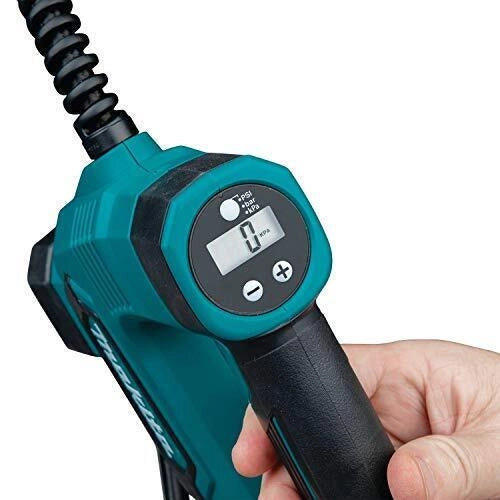 Makita MP100DZ Compressore a Batteria 12Vmax Massima Pressione 8,3 bar Flusso 10 l-min colore Nero Blu