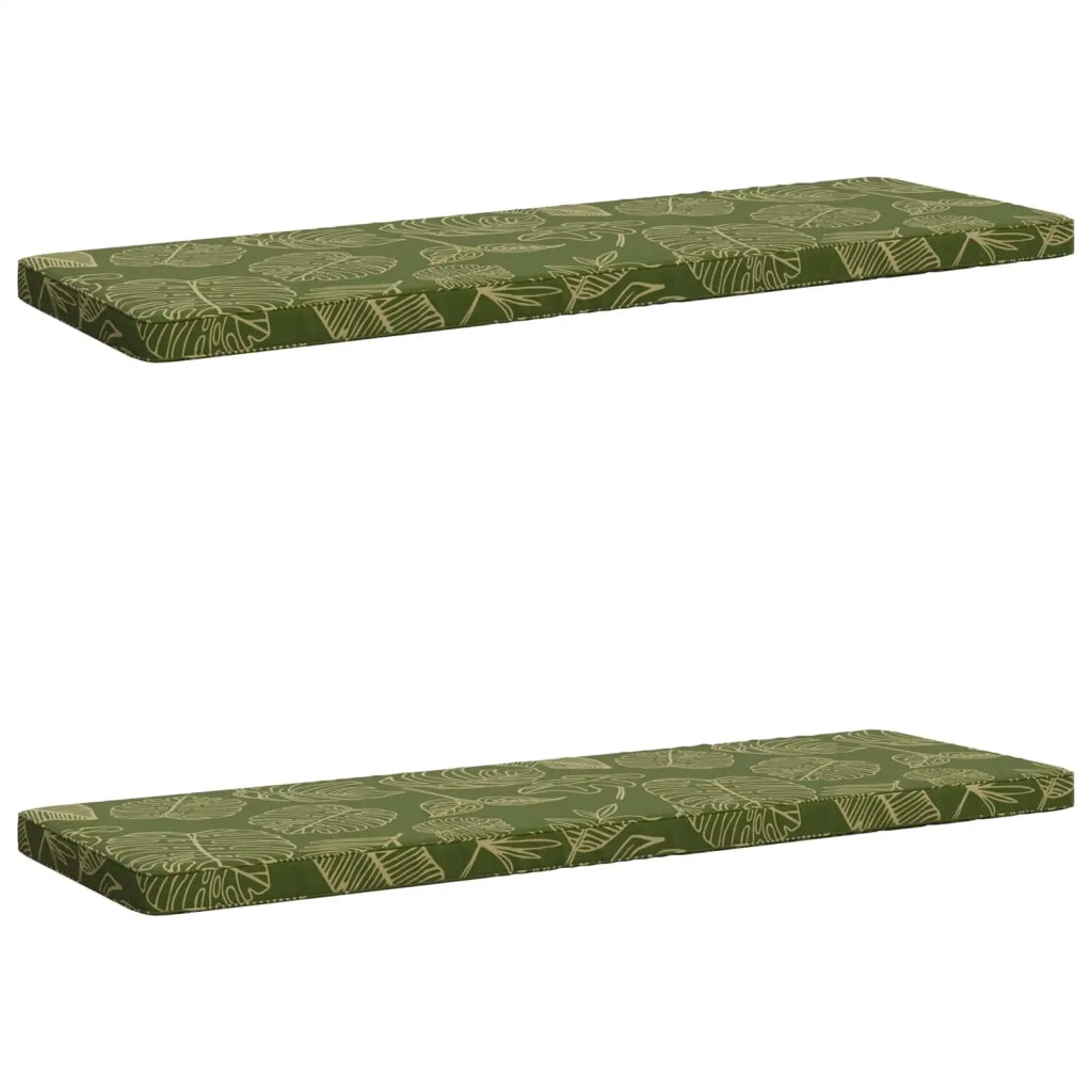 Cuscini per Panchina a 2 Pezzi VUGHT 2 pz 100% Poliestere 951967