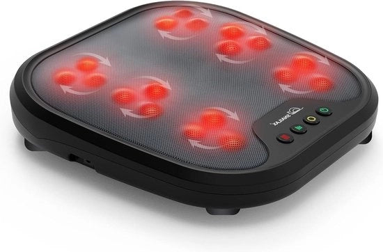 Apparete di massaggi per piedi Shiatsu con funzione di calore - 18 teste di massaggi per piedi - apparete di massaggi per piedi elettrici per rilassamento - regali per uomini - con modello 1 - modello 2 Apparete di massaggi per piedi elettrici